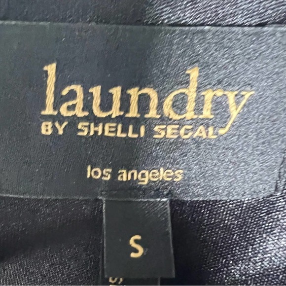 Laundry by Shelli Segal green & purple 3/4 sleeve shift dress size small S B161 - Picture 2 of 4